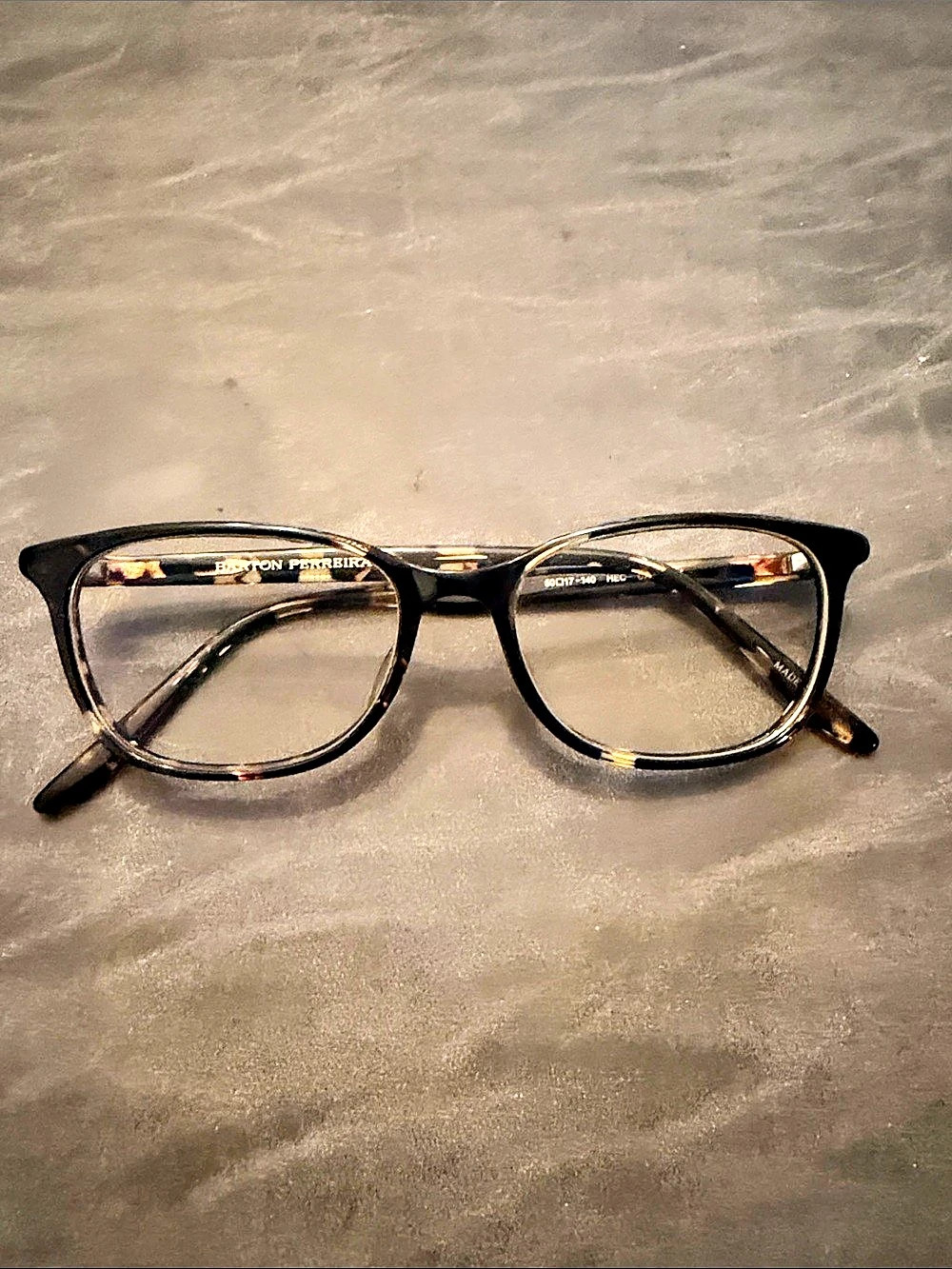 Barton Perreira Cassady Tortoiseshell Eyeglasses